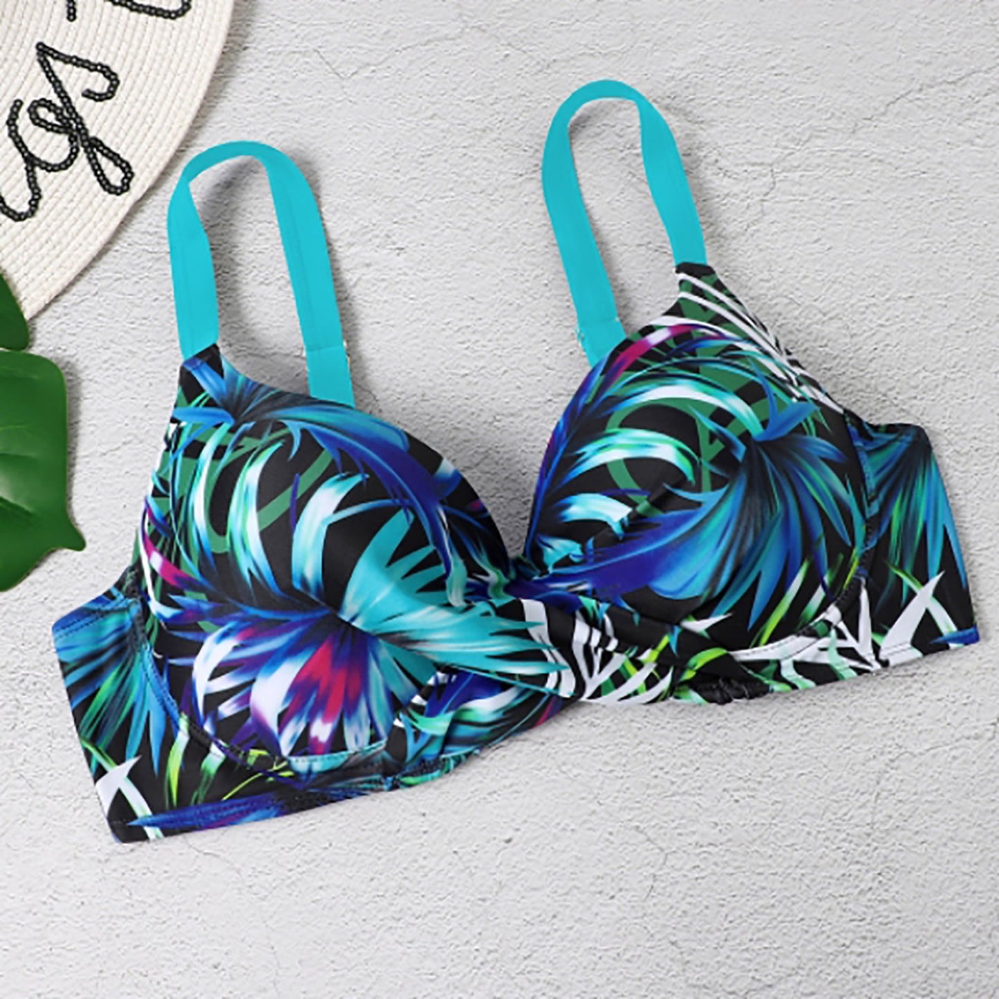 Women'S Print Sexy Swimsuit Bikini High Waisted Beachwear Ladies Two-Piece Summer Swimwears Holiday Split Swimwear купальник