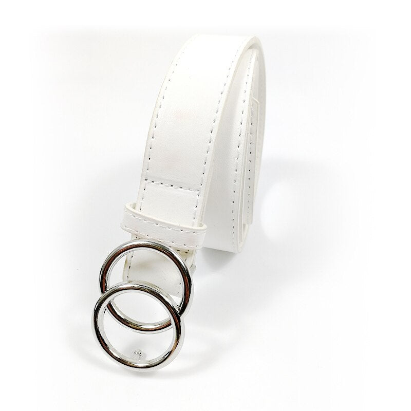 high quality leather belt for women