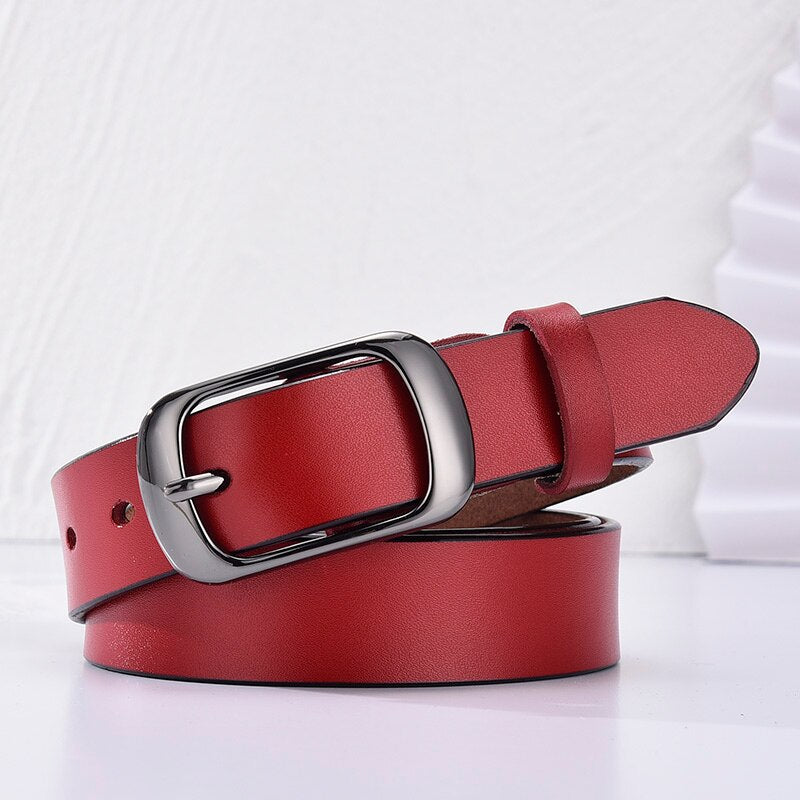 Women's genuine leather fashion retro belt