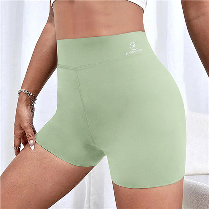 New High Waist Yoga Shorts Female Tight Cycling Shorts Gym Shorts Women Seamless Breathable Sports Pants Hot Pants 2023