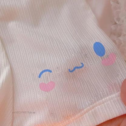 Sanrio Cinnamoroll Cute Cartoon Men's Cotton Underwear Panties Ice Silk Trendy Soft Shorts Pink Boxer Shorts To Boyfriend