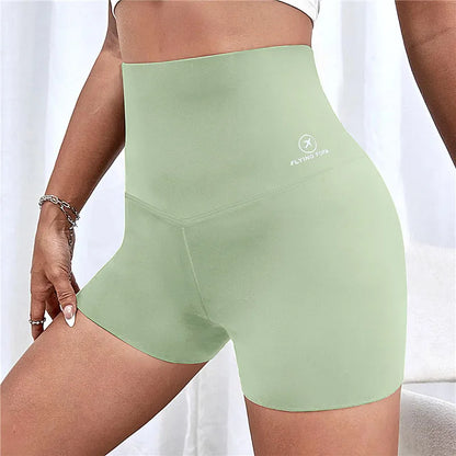 2023 Summer Sports Yoga Shorts Women Letter Embroidery Biker Shorts Women High Waist Casual Streetwear Elastic Female Underwear