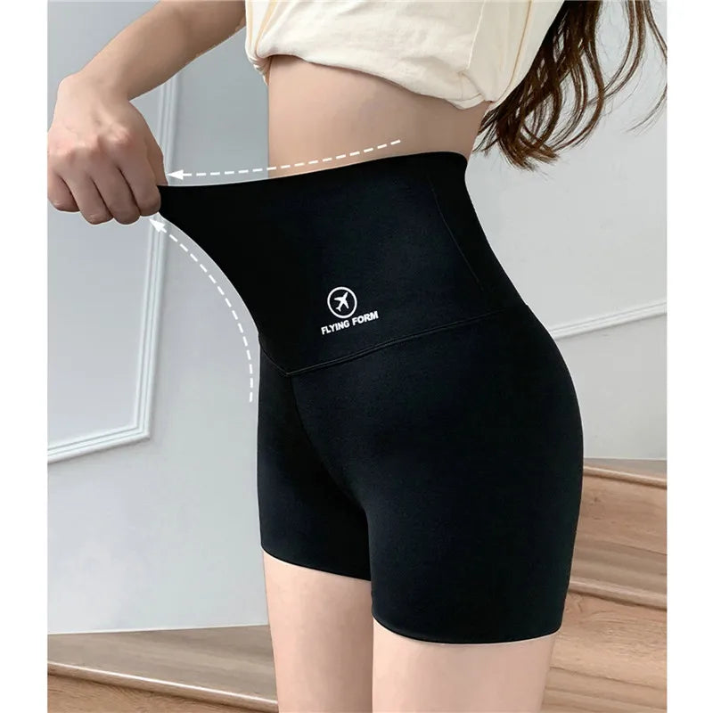 2023 Summer Sports Yoga Shorts Women Letter Embroidery Biker Shorts Women High Waist Casual Streetwear Elastic Female Underwear