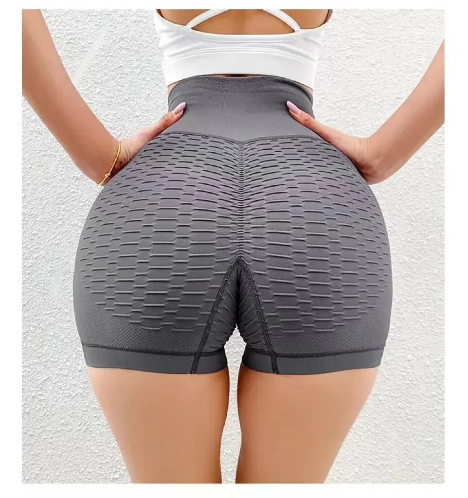 Women Sport Shorts High Waist Push Up Booty Workout Short Sexy Yoga Tights Seamless Fitness Hip Lifting Sportswear Shorts Women