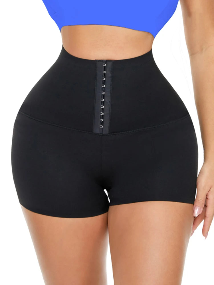 Fitness Shorts Women High Waist Cycling Shapewear Abdomen Shorts Quick-Drying Push Up Stretch Sports Casual Shorts