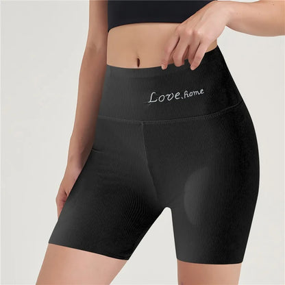 New High Waist Yoga Shorts Female Tight Cycling Shorts Gym Shorts Women Seamless Breathable Sports Pants Hot Pants 2023