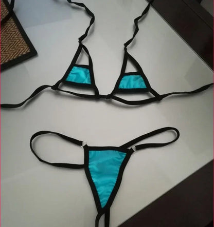 Triangle Bikini Top 2024 Exotic Mini Bikinis Female Minimal Cover Swimwear thong Sexy Micro Swimsuit Women Bathers Bathing Suits