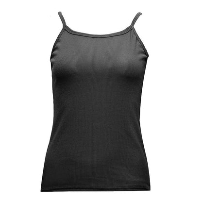 O Neck Summer Knit Vest Sleeveless Women Sexy Basic T Shirt White Off Shoulder Ribbed Black Tank Tops Casual