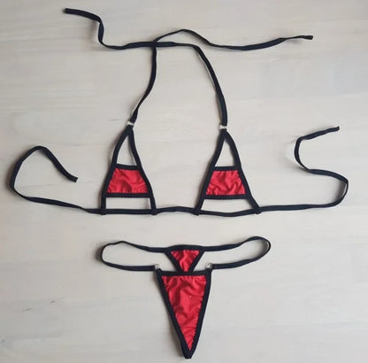 Triangle Bikini Top 2024 Exotic Mini Bikinis Female Minimal Cover Swimwear thong Sexy Micro Swimsuit Women Bathers Bathing Suits