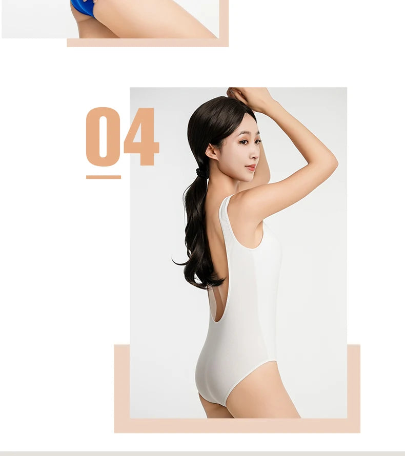 Women 2024 New Summer One Piece Sexy Swimwear Backless Bodysuit Swimsuit Padded Female Bikini Bathing Suit Surf Beachwear Woman