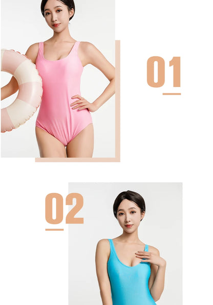 Women 2024 New Summer One Piece Sexy Swimwear Backless Bodysuit Swimsuit Padded Female Bikini Bathing Suit Surf Beachwear Woman