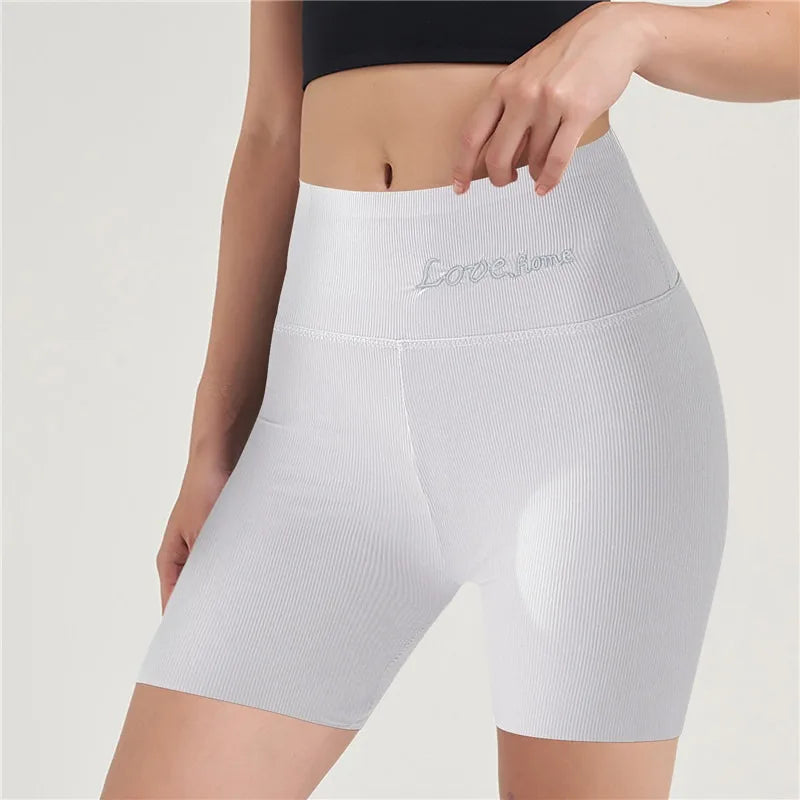 New High Waist Yoga Shorts Female Tight Cycling Shorts Gym Shorts Women Seamless Breathable Sports Pants Hot Pants 2023