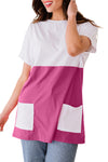 Colorblock Pocketed Mini Dress