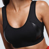 Hot Yoga Sports Bra Sexy Beauty Back Imitation Leather Stitching No Steel Ring Running Workout Underwear Vest for Women