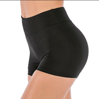 Wrinkle Fitness Shorts Pleated Peach Hip Skinny Running High Waist Hip Lift Yoga Pants Women Sports Shorts