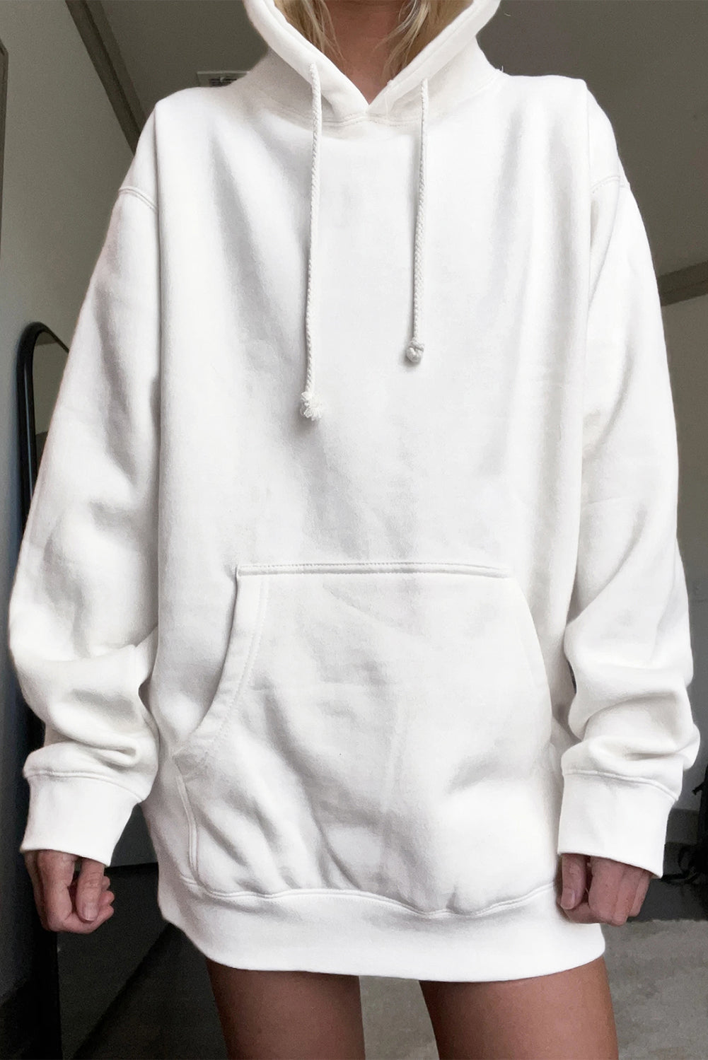 Oversized Hoodie with Kangaroo Pocket