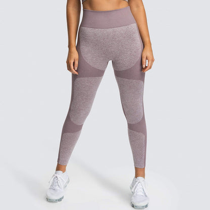 Seamless Knitted Hip-Lifting Moisture  Yoga Pants Exercise Workout Pants Sexy Hip-Showing Women Leggings