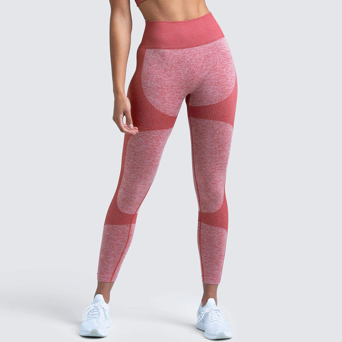 Seamless Knitted Hip-Lifting Moisture  Yoga Pants Exercise Workout Pants Sexy Hip-Showing Women Leggings