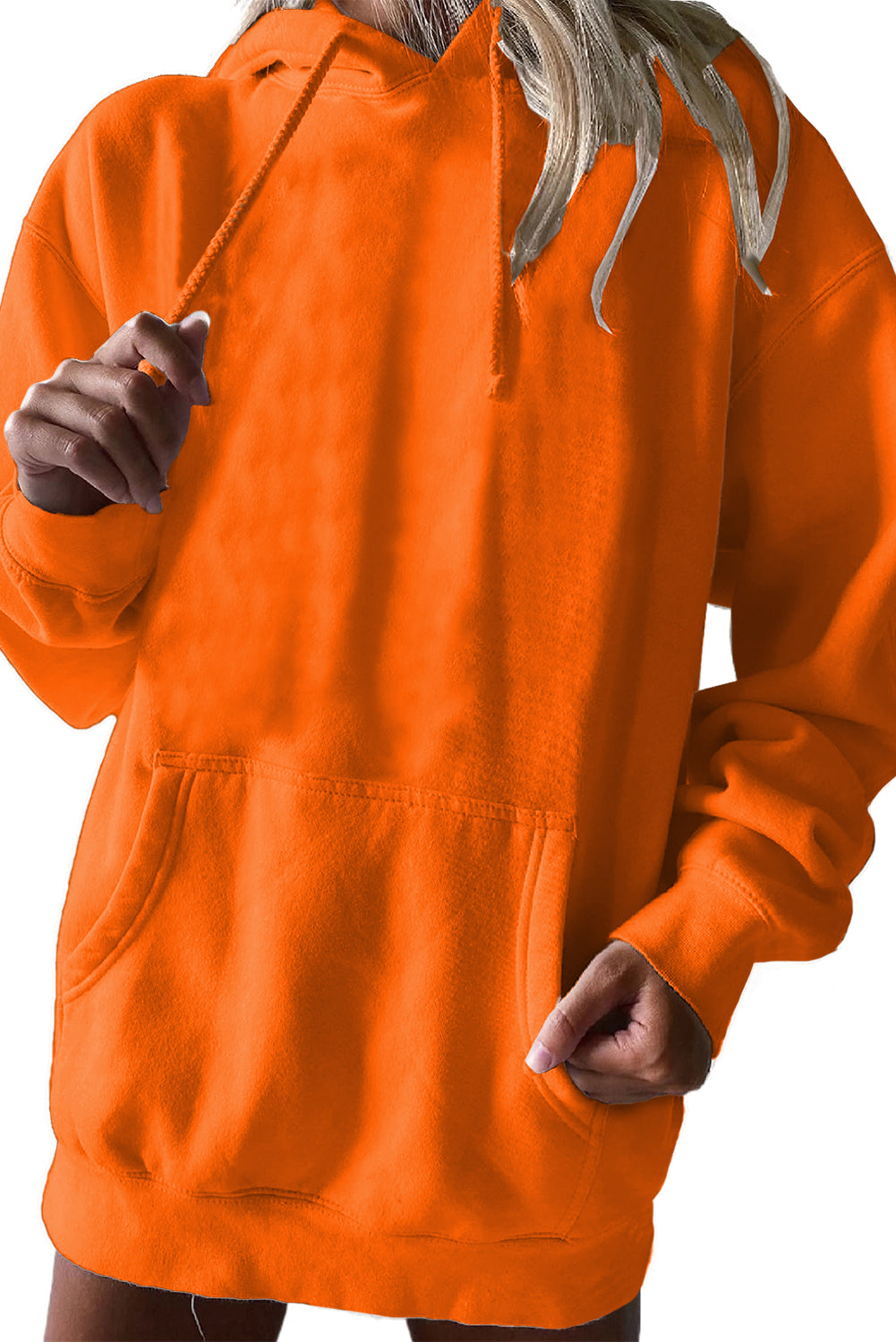 Oversized Hoodie with Kangaroo Pocket