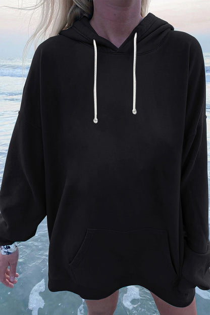 Oversized Hoodie with Kangaroo Pocket