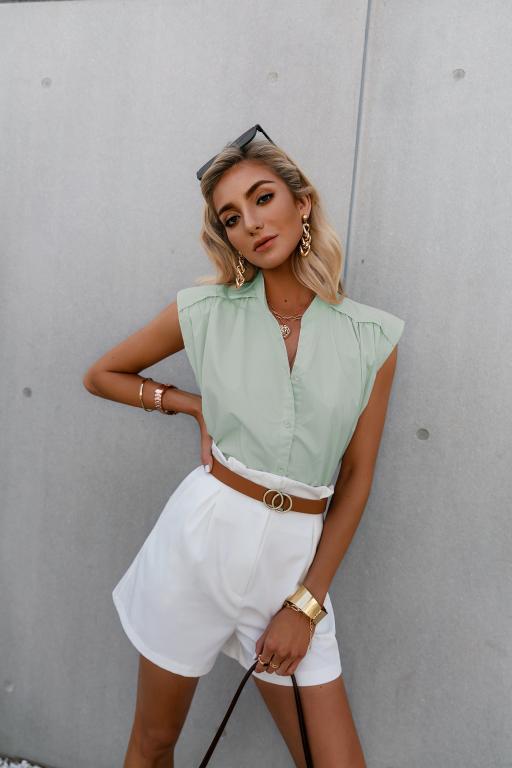 High street Solid cotton business basic T-shirt Summer Casual Sleeveless Tops Tees office Elegant women Fashion T Shirt