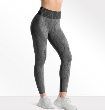 New  Seamless Jacquard  Sportswear Warm Workout  Yoga Clothing