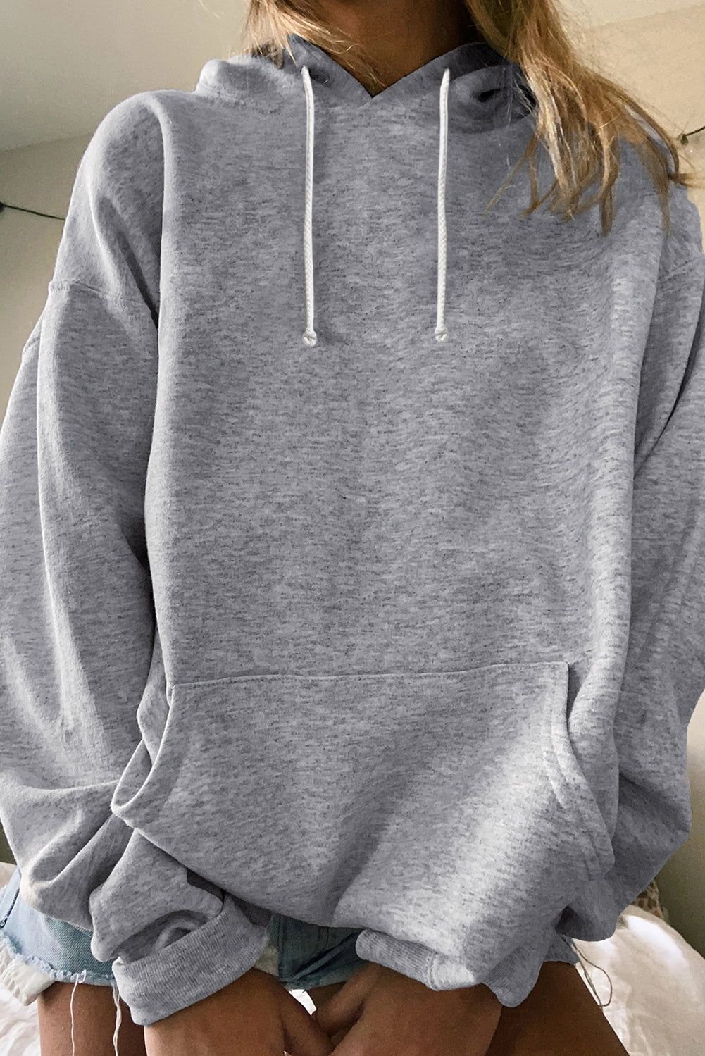 Oversized Hoodie with Kangaroo Pocket