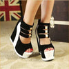 Thick Soles Sandals Wedges High Heels