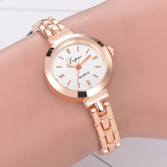 Casual Leather Quartz Wristwatch With Box