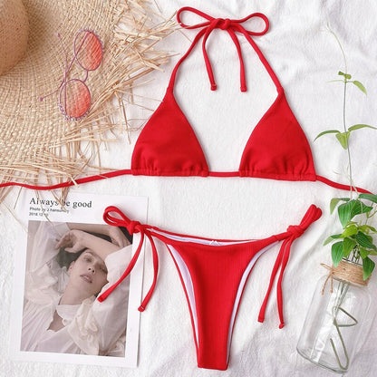 Micro Bikini Swimming Suit Women Swimwear Female Bikinis Set Separate Swimsuit Women Bathing Suits