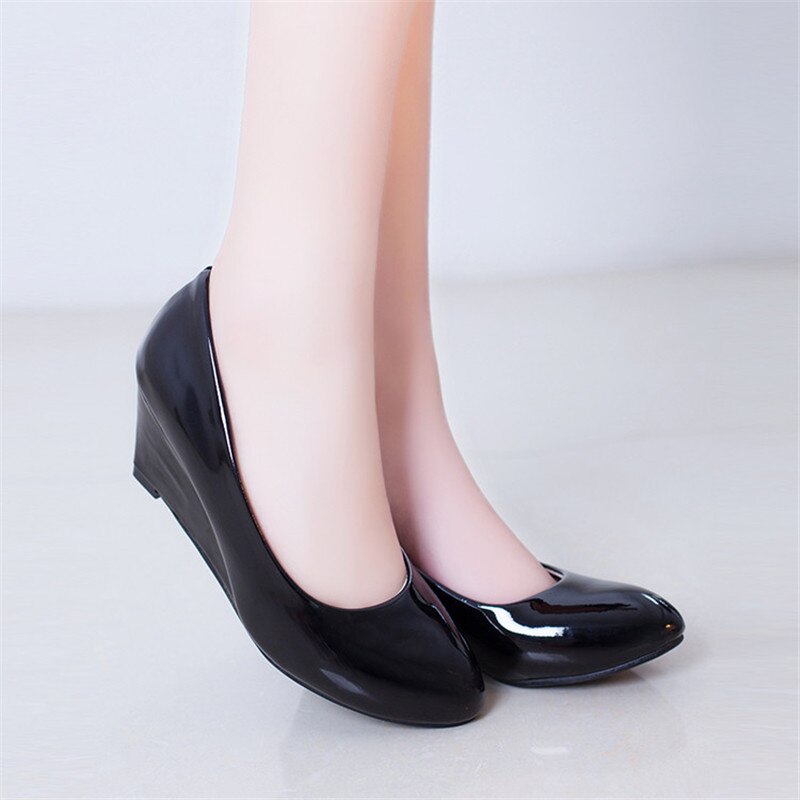 Concise Clear Slip On shoes for Women