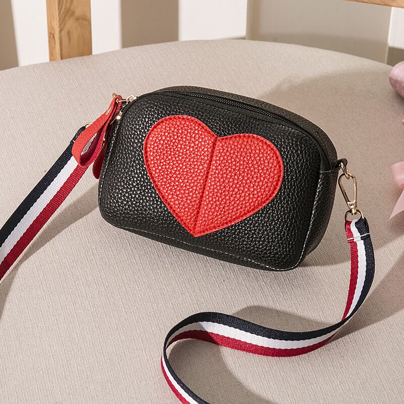Small Handbag For Cell Phone Wide Strap Flap Female Crossbody Bag Purse In Soft Leather