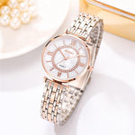 Women Watches Top Brand Luxury 2020 Fashion Diamond Ladies Wristwatches Stainless Steel Silver Mesh Strap Female Quartz Watch