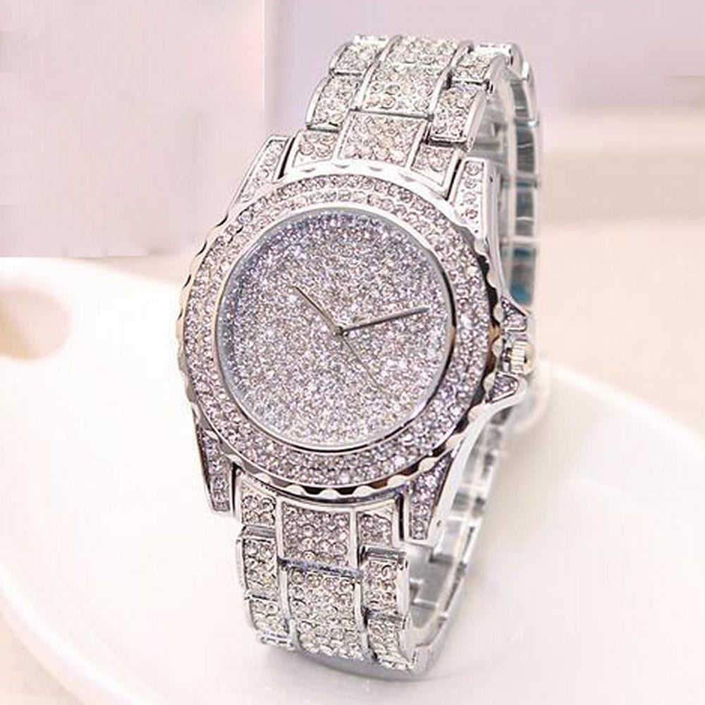 Women's Diamonds Analog Quartz Vogue Watches