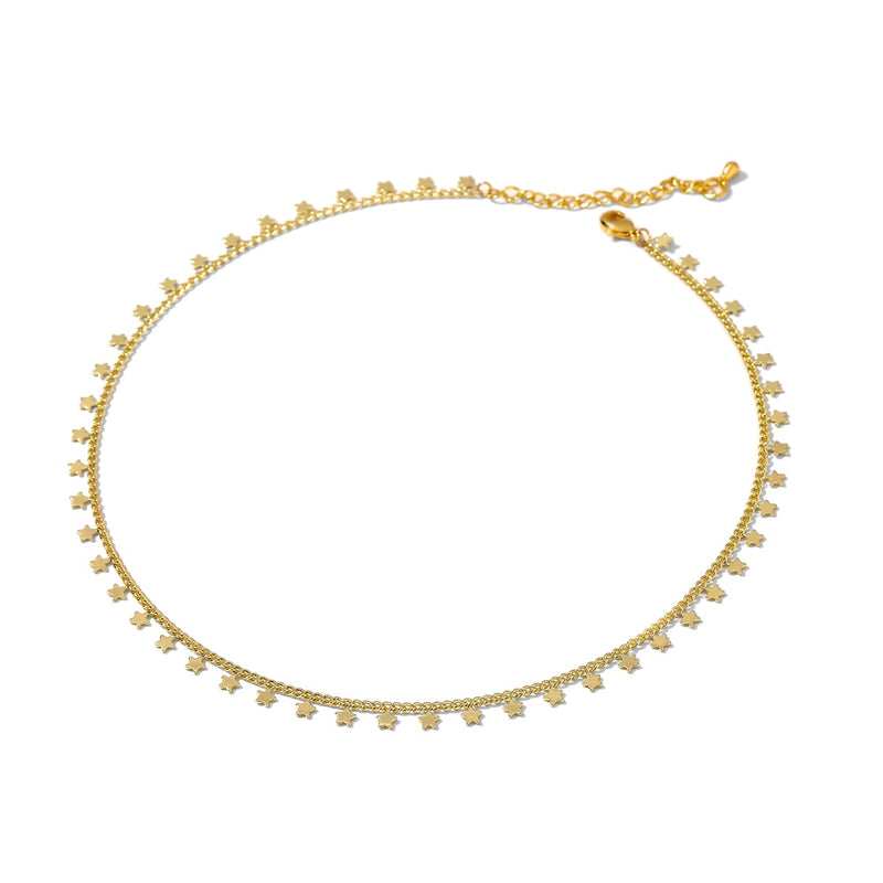 Minimalist Star Collar Necklace for Women