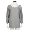 Oversized Batwing Sleeve Knitted Solid Loose Sweater