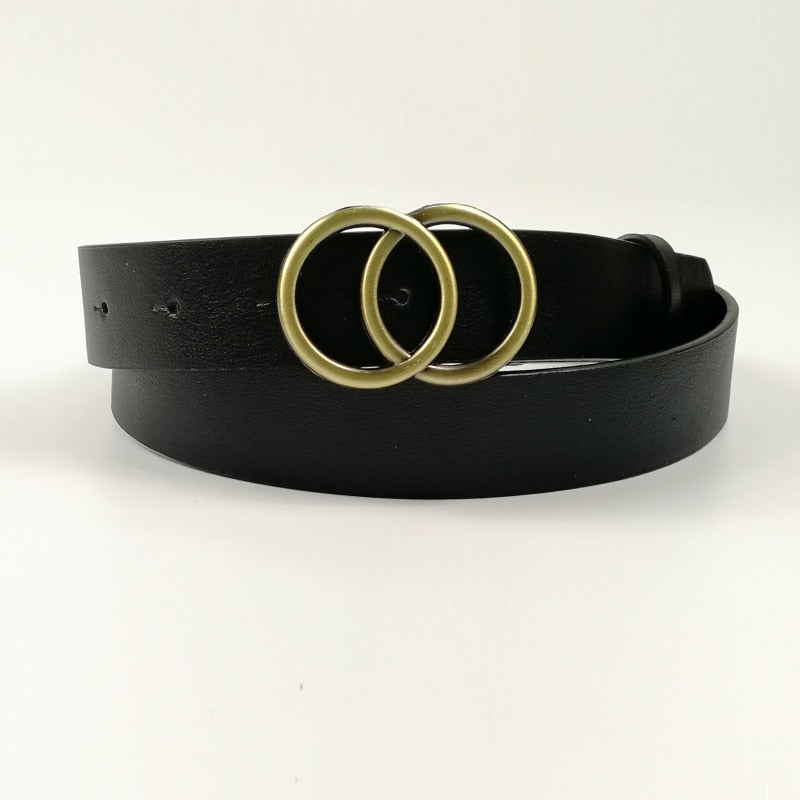 G belt black leather belts for women