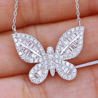 Luxury Butterfly Delicate Pendent Necklace