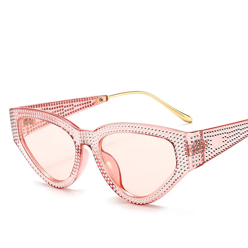 Cat Eye Vintage Diamond Eyeglasses Oculos UV400