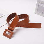 Big waist leather belts for women