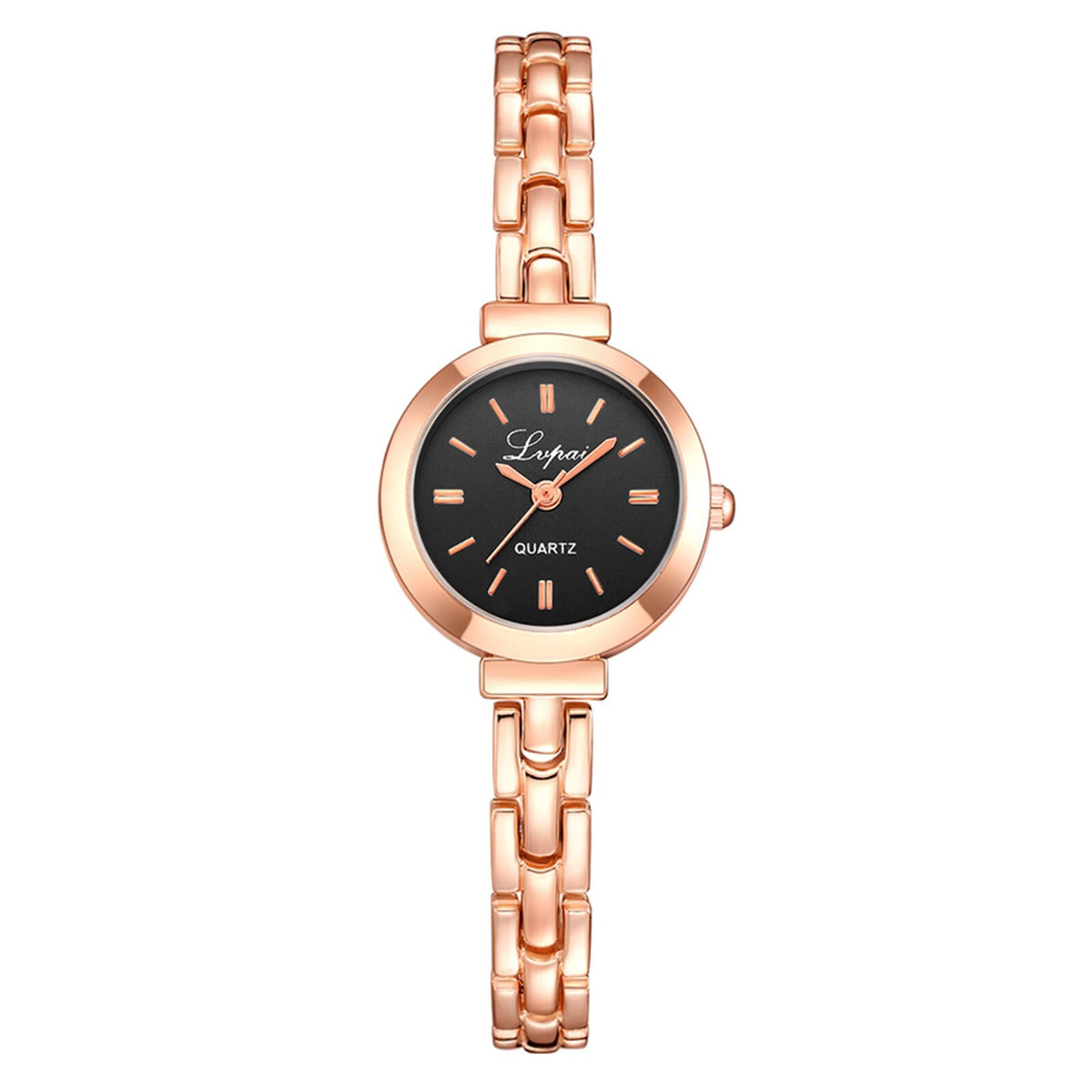 Casual Leather Quartz Wristwatch With Box