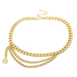 Tassel Gold Chain Belt For Women