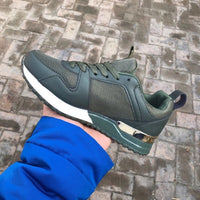 2021 New Women's Suede Platform Sneakers, Fashion, Autumn Running and Walking Lace-up Breathable Casual Shoes Sneakers Women