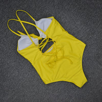 One Piece Bathing Suit Women Swimsuit Hollow Out Swimwear Summer Beachwear