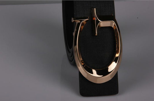 Buckle Strap Leather Women Belt