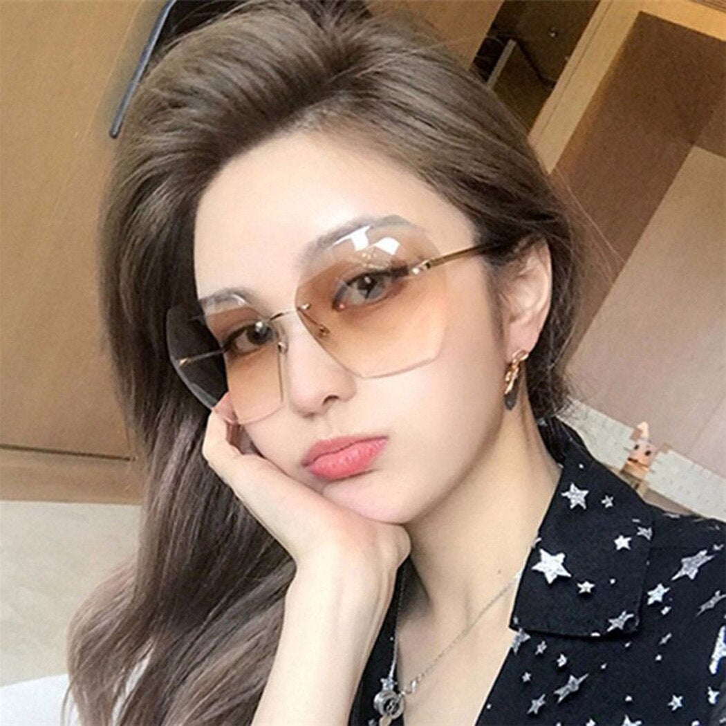 Vintage Lady Summer Style Sun glasses Female Famous UV400