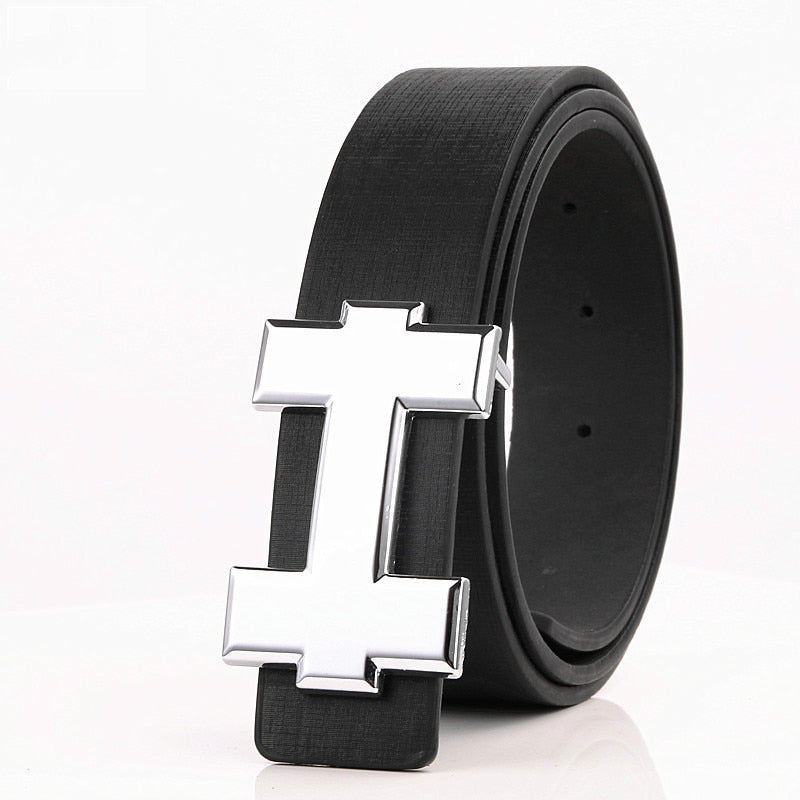 Buckle Strap Leather Women Belt