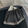 Summer Loose Shorts Women Fashion Casual Fitness Shorts Ladies Grey Black Solid High Waist Shorts Elastic Waist 2020