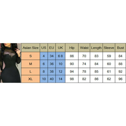 Skinny Summer Dress 2019 Mesh Transparent Sexy Black Women Dress Casual Long Sleeve Evening Party Mini Short Sexy Dress Bodycon