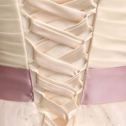 118Inch Wedding Dress Zipper Replacement Adjustable Corset Back Kit Lace-Up Satin Ribbon Ties for Bridal Banquet Evening Gown